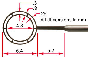 perfect loop for light microscopy