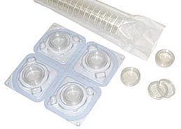 glass bottom petri dish