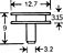 pin mount dimensions