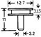 pin mount dimensions