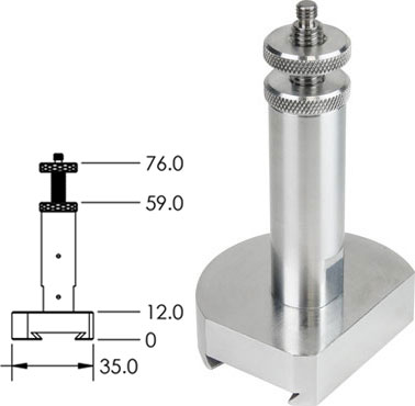 Stage Adapter for Hitachi SEM SU 3900