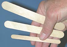 stirring sticks, Depressor sticks, applicator sticks