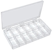 12 compartment styrene box