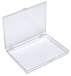flat polystyrene box with hinges