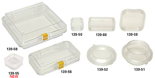 various sizes of plastic membrane boxes