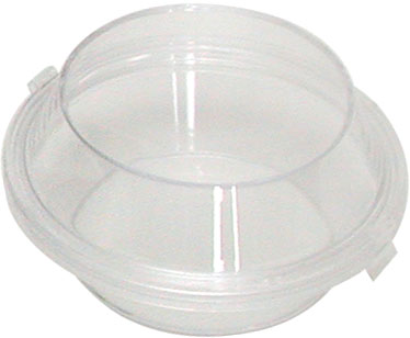 Two Part - two clear clips