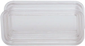 Two Part - snap together/press to remove