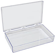 Styrene Plastic Box with 3 hinges