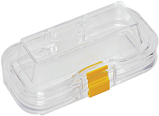 Single Hinged - one yellow clip