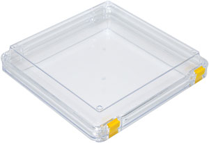 Double Hinged - two yellow clips