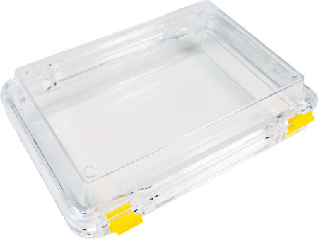 Double Hinged - two yellow clips
