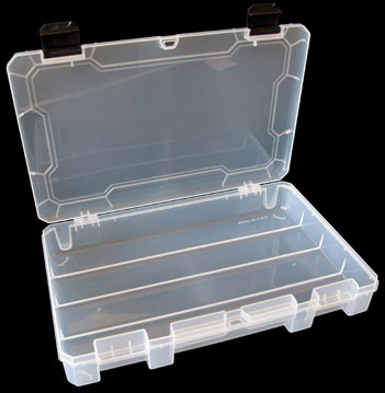 11 x 7.5 x 6 Clear Plastic Storage Bins with Lids