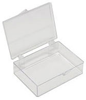 medium, rectangular plastic box