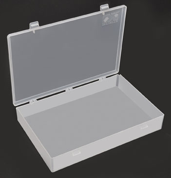 single compartment polypropylene box