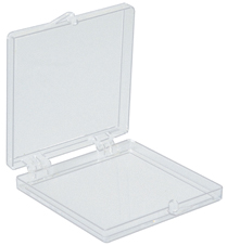 Square Plastic Boxes, styrene