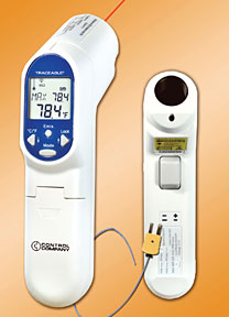 infrared thermometer wtih trigger grip