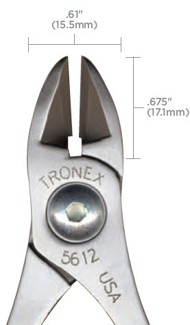 Tronex&reg; oval head cutter