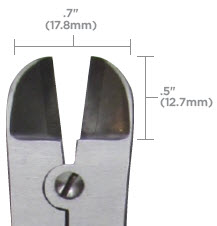 Tronex&reg; oval head cutter