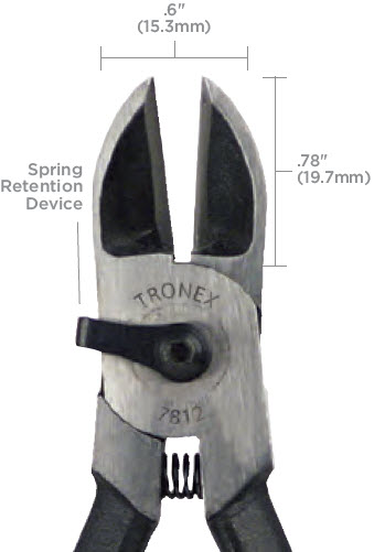 Tronex&reg; oval head cutter