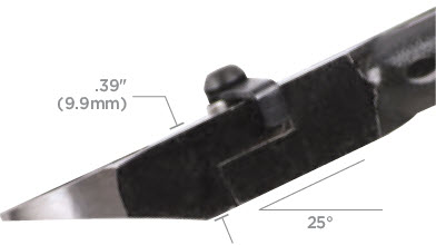 Tronex&reg; oval head cutter