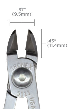 Tronex&reg; oval head cutter