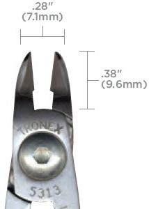 Tronex&reg; oval head cutter