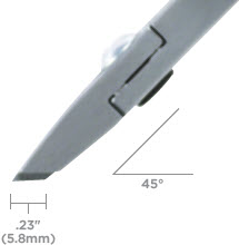 Tronex&reg; oval head cutter