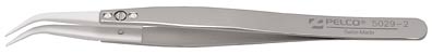 curved ceramic tip tweezers, style 7