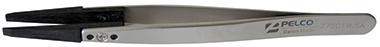 curved fine tip carbon tweezers, style 7