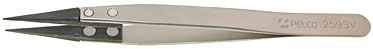 soft tipped carbon tweezer, style 5