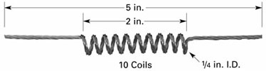 3-strand wire coiled tungsten filament