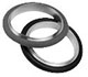 centering ring with o-ring