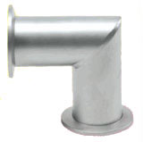NW/KF 90° mitered elbow, 304 stainless steel vacuum connection