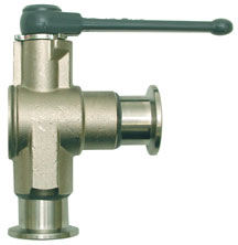 NW/KF16 Right Angle Ball Valve