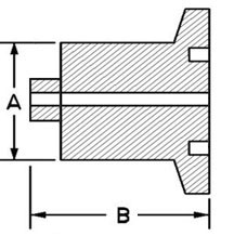 NW-KF Vacuum Feedthrough for electrical